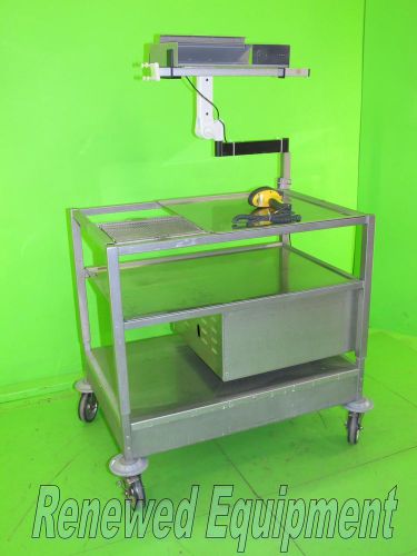 Custom mobile stainless steel procedure cart scanner module work cart #1 for sale