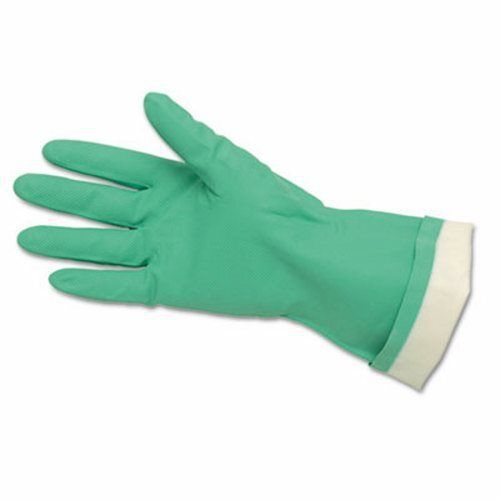 Memphis Flock-Lined Nitrile Gloves, Green (CRW5319E)