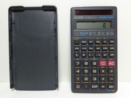 Casio FX260SLR All Purpose Scientific Calculator Solar