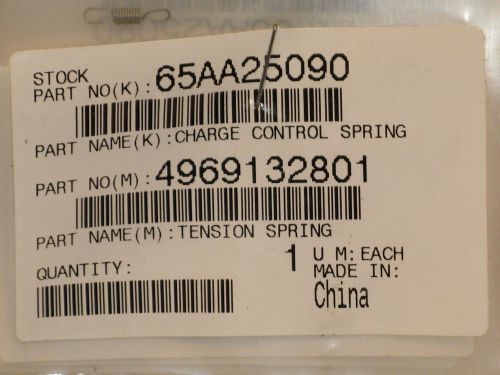 Genuine Konica Minolta 65AA25090 (4969-1328-01) Charge Control Spring