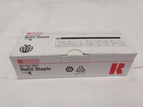 Genuine OEM Ricoh 410802 PPC Type K Refill Staple 3 x 5,000 No. 502R-AM
