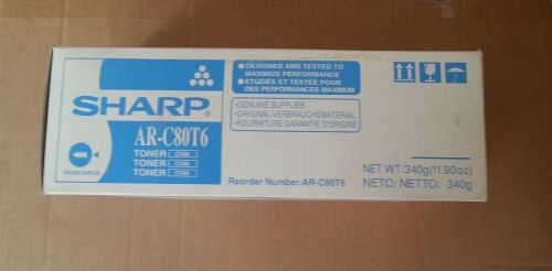 Sharp Toner ARC80T6 CYAN ARC860 861 862 Original
