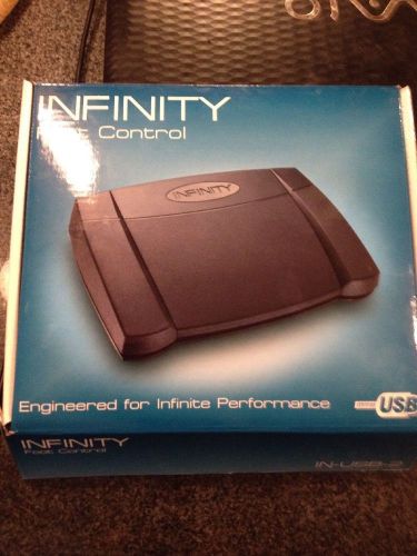 Infinity Transcription Transcribe Foot Control Pedal IN-USB-2