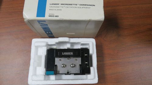 Lanier MCC-60 Microsette Companion Dictation Equipment   A15