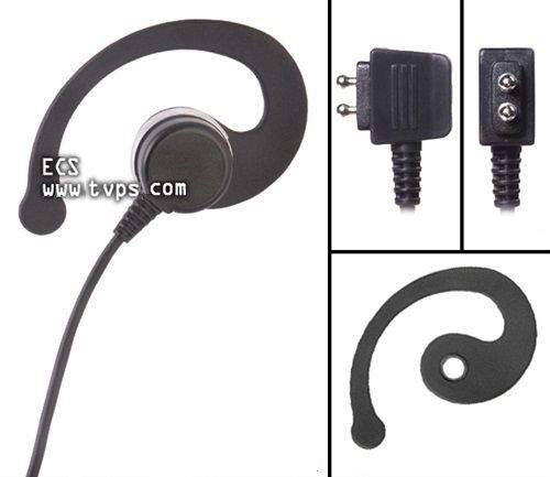 Ecs se-dp sedp single ear headset for dictaphone for sale