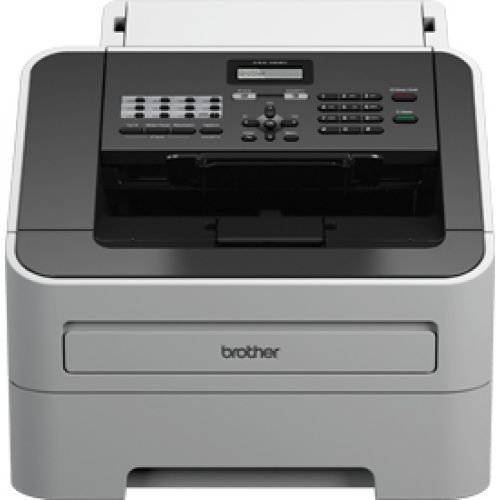 Brother fax 2840 laser fine 33.6 kbit s 300x600 dpi 20 cpm 99 copies fax2840zu1 for sale