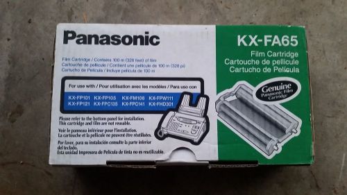 Panasonic fax machine ink film cartridge kx-fa65 for sale