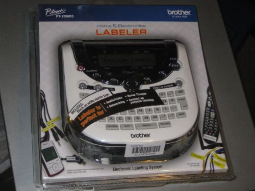 P-Touch Electronic Lableling System  PT-1290RS-New Factory Sealed