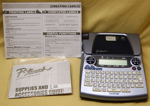 Brother p-touch pt-1880 label thermal printer with instructions for sale