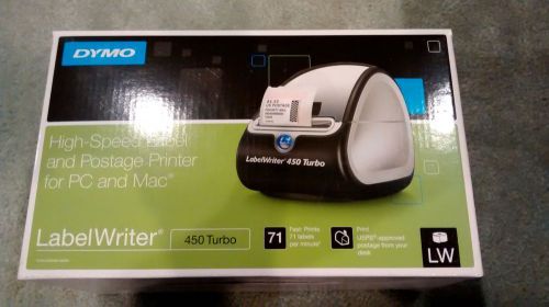 DYMO LabelWriter 450 Turbo Thermal Label Printer Postage Shipping Barcode Office