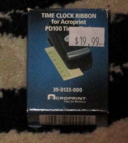 Time clock acroprint ribbon nip pd122 replacement ribbon for sale