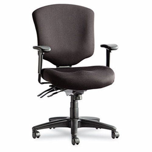 Alera Wrigley Pro Series Mid-Back Multifunction Chair, Black (ALEWP42SFB10B)