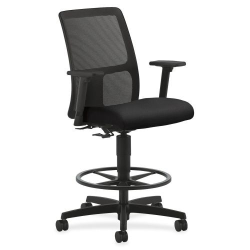 HON Ignition Mesh Back Task Stool - Black Seat-27.5&#034;x27.5&#034;x53&#034;Overall