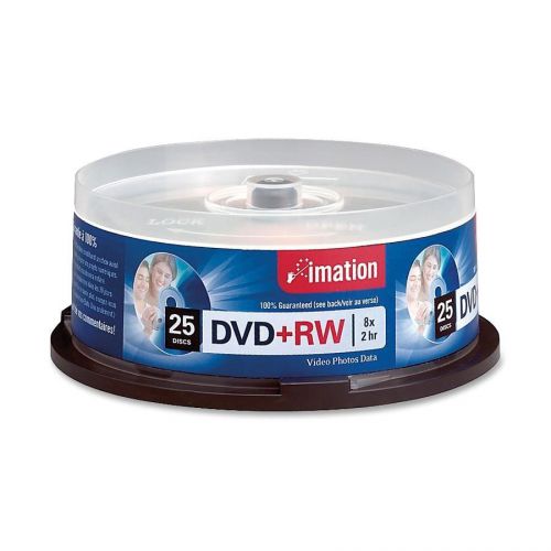 Imation IMN27134 Branded Dvd+Rw Disks Spindle Pack of 25