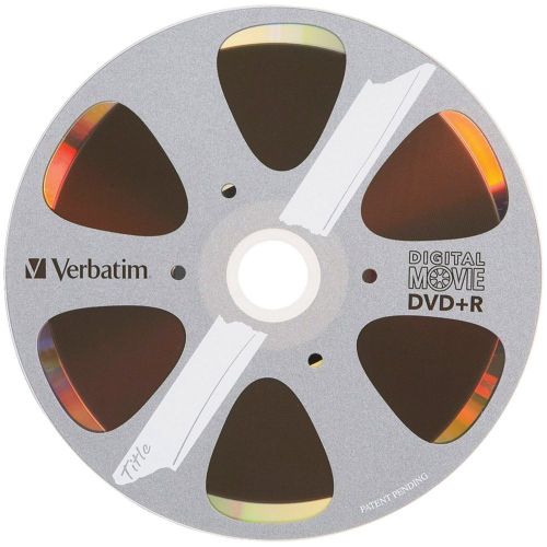 VERBATIM 97936 700MB 80-Minute DigitalMovie(R) DVD+Rs, 10 pk