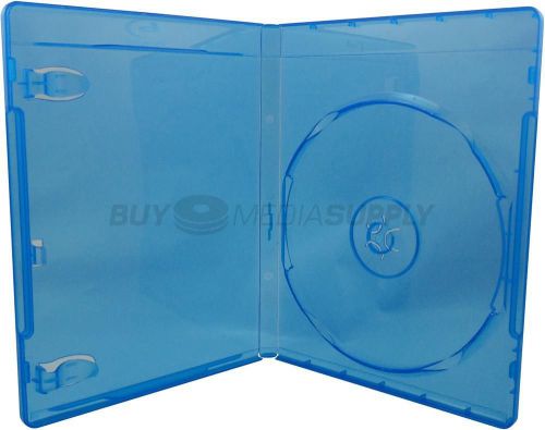 12mm Standard Blu-Ray 1 Disc DVD Case - 400 Pack