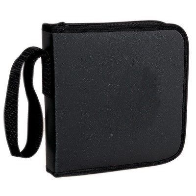 Leatherette 12-CD Holder, stores up to 12 disk w/protec