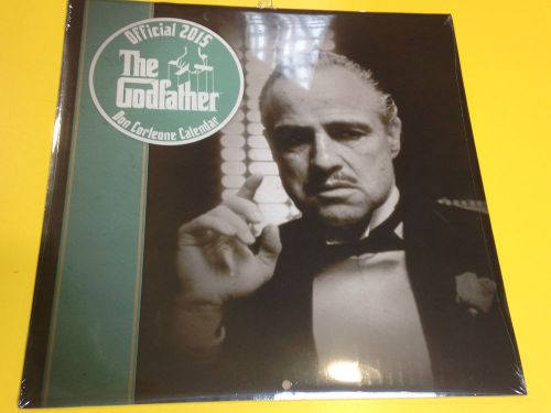 CALENDAR OFFICIAL 2015 THE GODFATHER DON CORLEONE MOVIE FILM 12 MONTH CALENDER