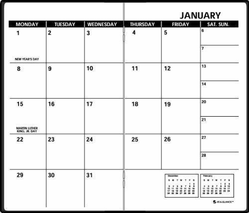 AT-A-GLANCE 70-02405 MONTHLY APPOINTMENT BOOK 2015/2016