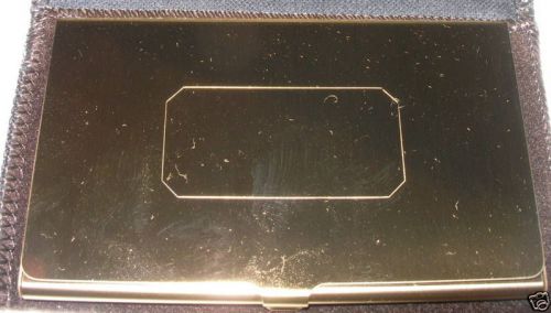 Gold Plated Business Card Holder **An Ideal Thank You Gift!!**