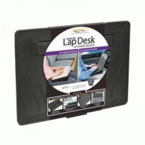 Lapgear 45208 traveler lapdesk - non-skid - 14.4  x 1.9  x 10.3  - black for sale