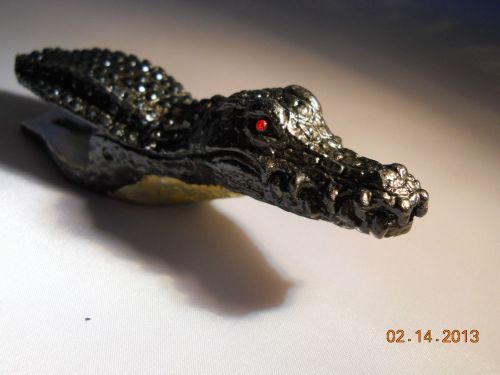 Big Jawed Crocodile Paper Clip - Can Hang or Sit on Desk - Different!