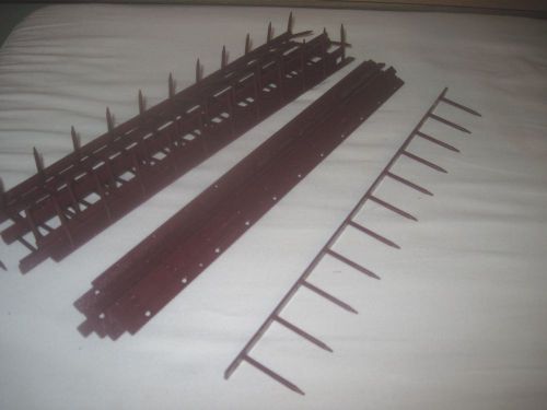 15 New Burgundy/Maroon VeloBind 11-pin/prong spines, 1 inch, 25 mm, GBC 41013