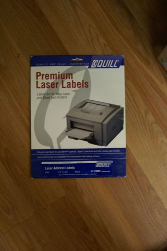 Premium Laser Labels- Quill