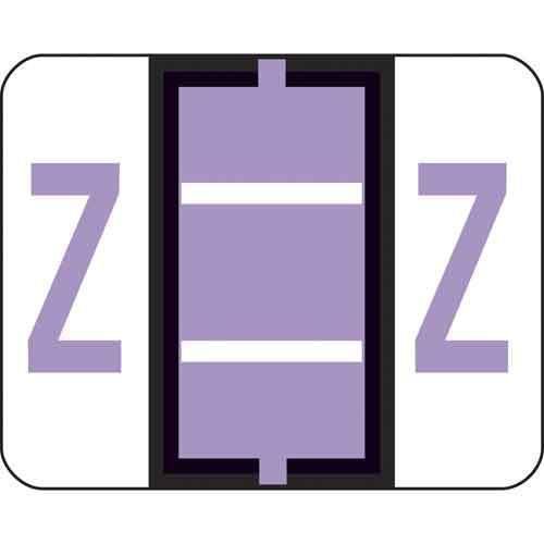 Smead bccr bar style color coded labels - rolls letter z for sale