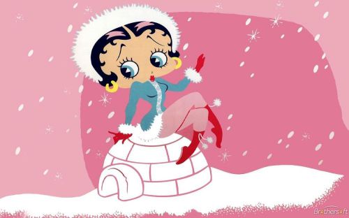 30 Return Address Labels Betty Boop Christmas Buy 3 get 1 free (bb41)
