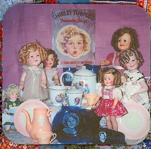 SHIRLEY TEMPLE COLLECTORS Heavy Rubber Backed Mousepad #0506