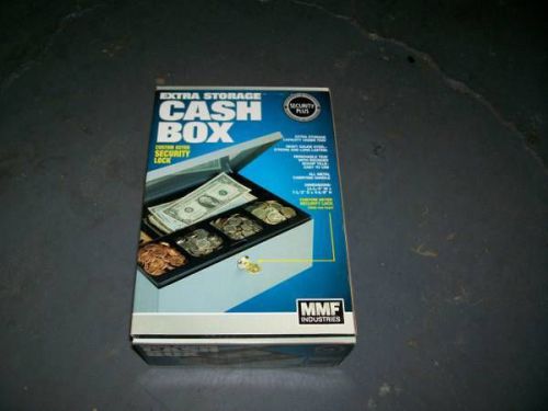 &#034; Brand New &#034; MMF Cash Box With Extra Storage