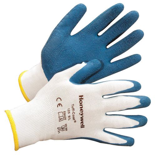 Coated Gloves, 2XL, Blue/White, PR 125-XXL