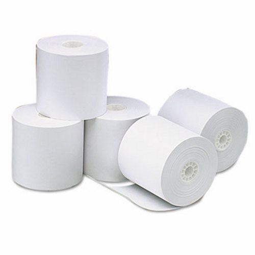 Universal One-Ply Paper Rolls, 3-1/8&#034; x 273 ft, White, 50/Carton (UNV35764)