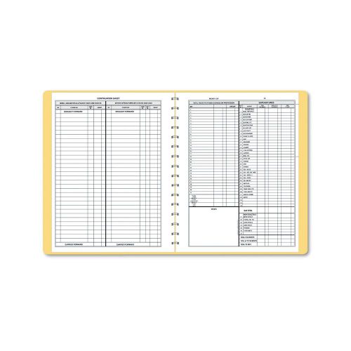 Bookkeeping Record 128 Pages 8.5x11 Cash Flows Accounting Small Business One New