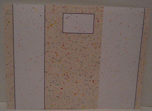 Three Panel Brochure Paper Speckled Design 8.5&#034; x 11&#034; 38-lb 47 Sheets NEW