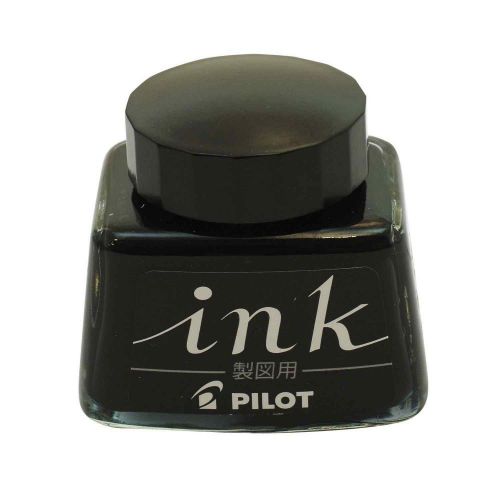 New in box pilot drafting pen ink 30cc bottle color black from japan for sale