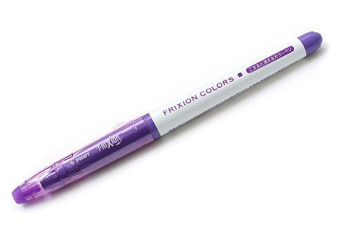 Pilot FriXion Colors Erasable Marker SFC-10M (Set of 10) (Japan Import) (Violet)