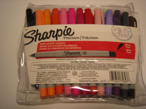 SHARPIE PERMANENT MARKERS, set of 24