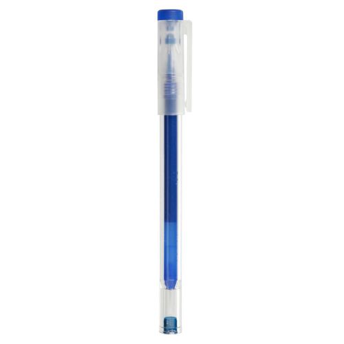 MUJI MoMA Needle pen erasable by rubbing 0.4 BLUE from Japan New
