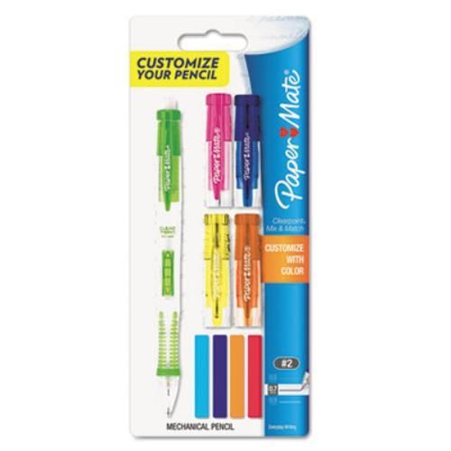Sanford 1887960 Clearpoint Mix &amp; Match Mechanical Pencil, 0.7 Mm, Assorted Color