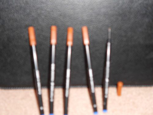 Schmidt klio rolling refill -blue- qty 3 fits tourneau pen, mb, yardled, 95%pens for sale