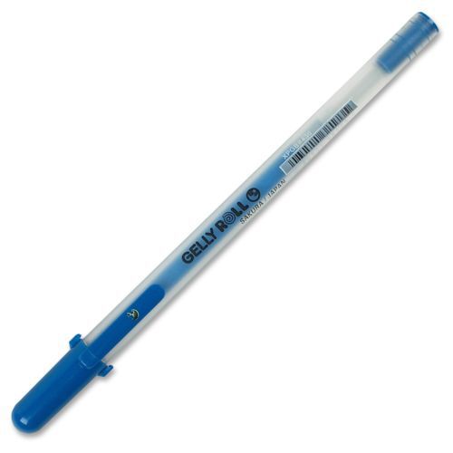 Sakura Of America Moonlight Gel Ink Pen - 1 Mm Pen Point Size - Blue (sak38173)