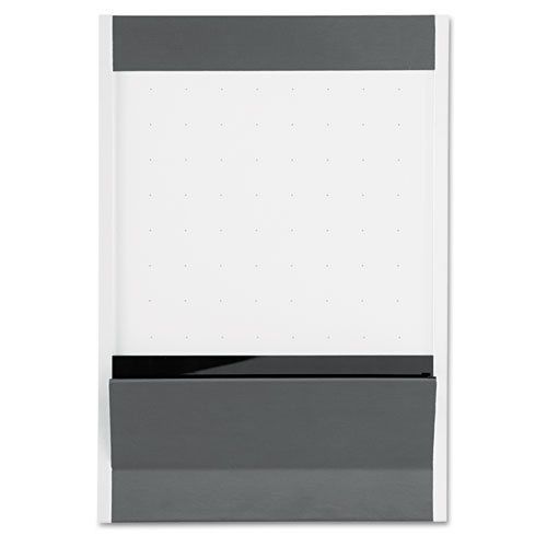 Quartet Platinum Plus Porcelain Whiteboard, 4 x 3 Feet, Graphite Frame (85270)