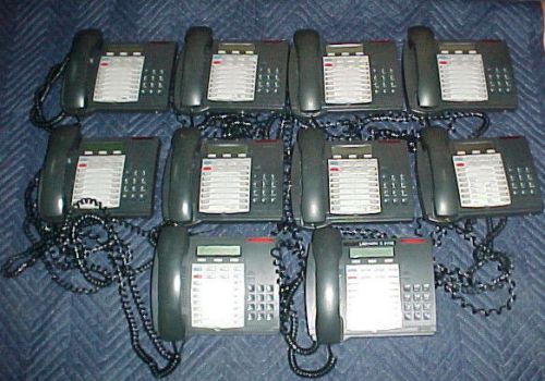 Lot Of 10 Mitel Superset 4025 Digital Telephone Phone (9132-025-200-NA) Charcoal