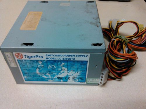 TigerPro LC-8360BTX Power Supply 350 Watt
