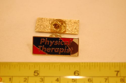 New Physical Therapist Lapel Career Pin 4 Professional