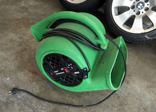 Dri-eaz sahara pro x3 turbodryer carpet dryer fan blower air mover for sale