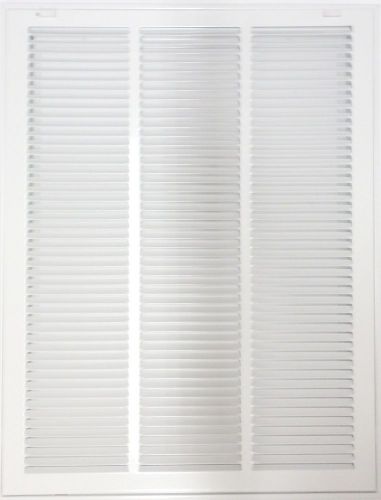 18w&#034; x 24h&#034; return filter grille - hvac vent cover - flat stamped face for sale