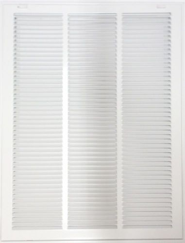 18w&#034; x 24h&#034; RETURN FILTER GRILLE - HVAC vent cover - Flat Stamped Face